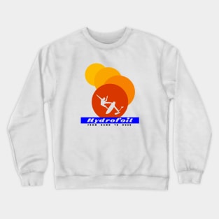 Hydrofoiling from dawn to dusk Crewneck Sweatshirt